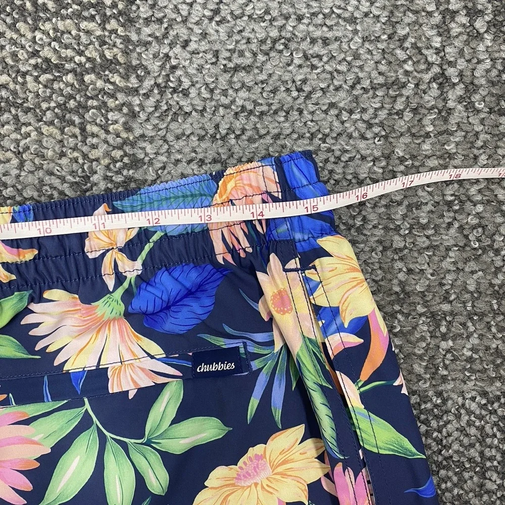 Chubbies Swim Trunks Large‎ Big Bloomers Board Shorts 5.5